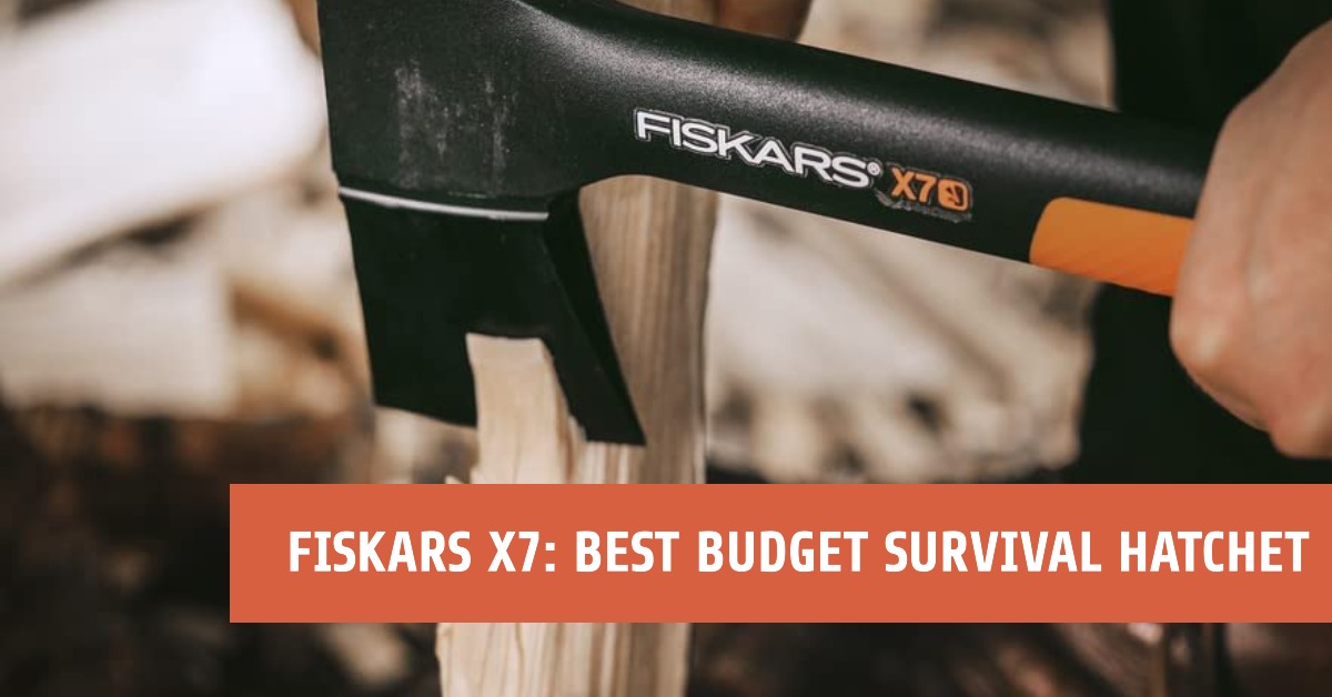 Fiskars X7 Best Budget Survival Hatchet